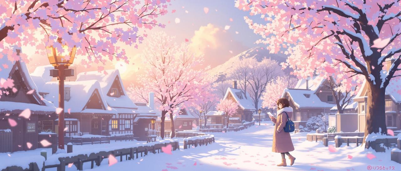 土豪漫画 - 雪国的春日来信